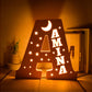 Customised Birthday Gift For Lovers / Personalised  Wall Lamp For Birthday Gifts