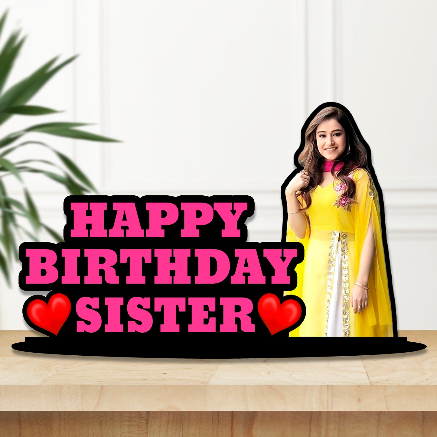 Personalised Photo Frame for Birthday Specially Designed Gift for Sister’s Birthday
