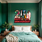 Personalised 25th Anniversary Photo Frames for Couple