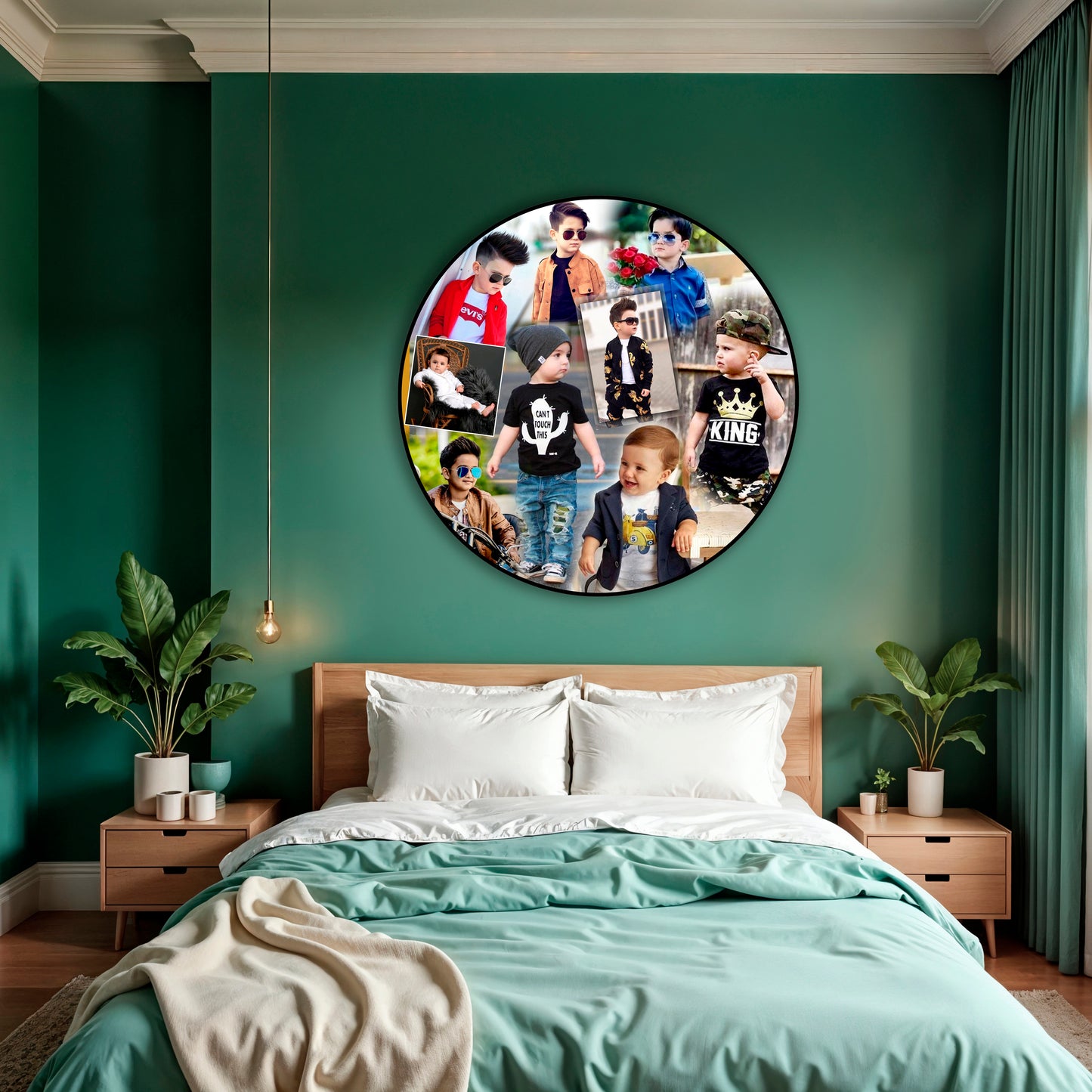 Personalized Photo Collage Cutout for Birthday