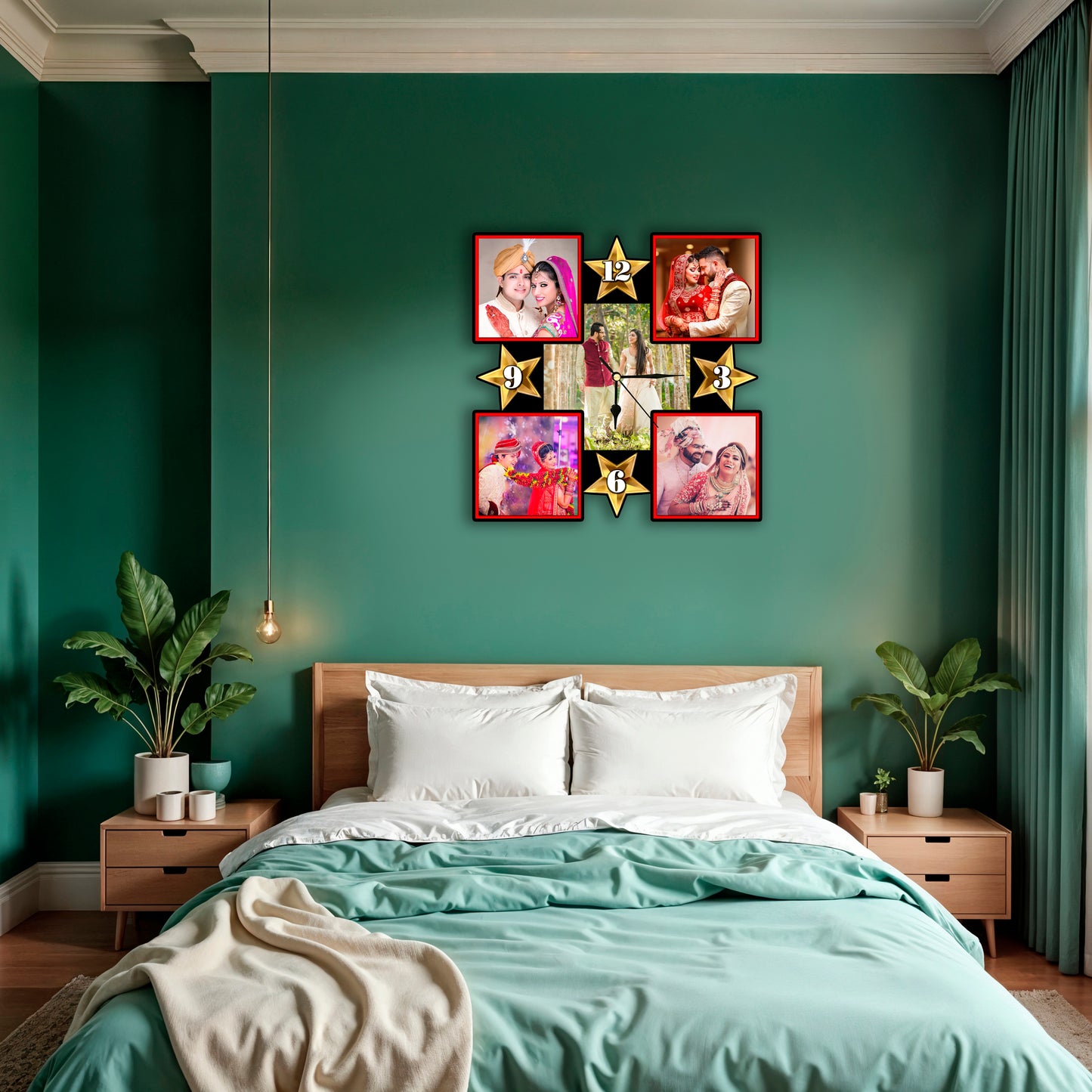 Customised Photo Clock for Birthday,Anniversary