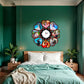 Customised Heart Photo Clock Gift For Anniversary
