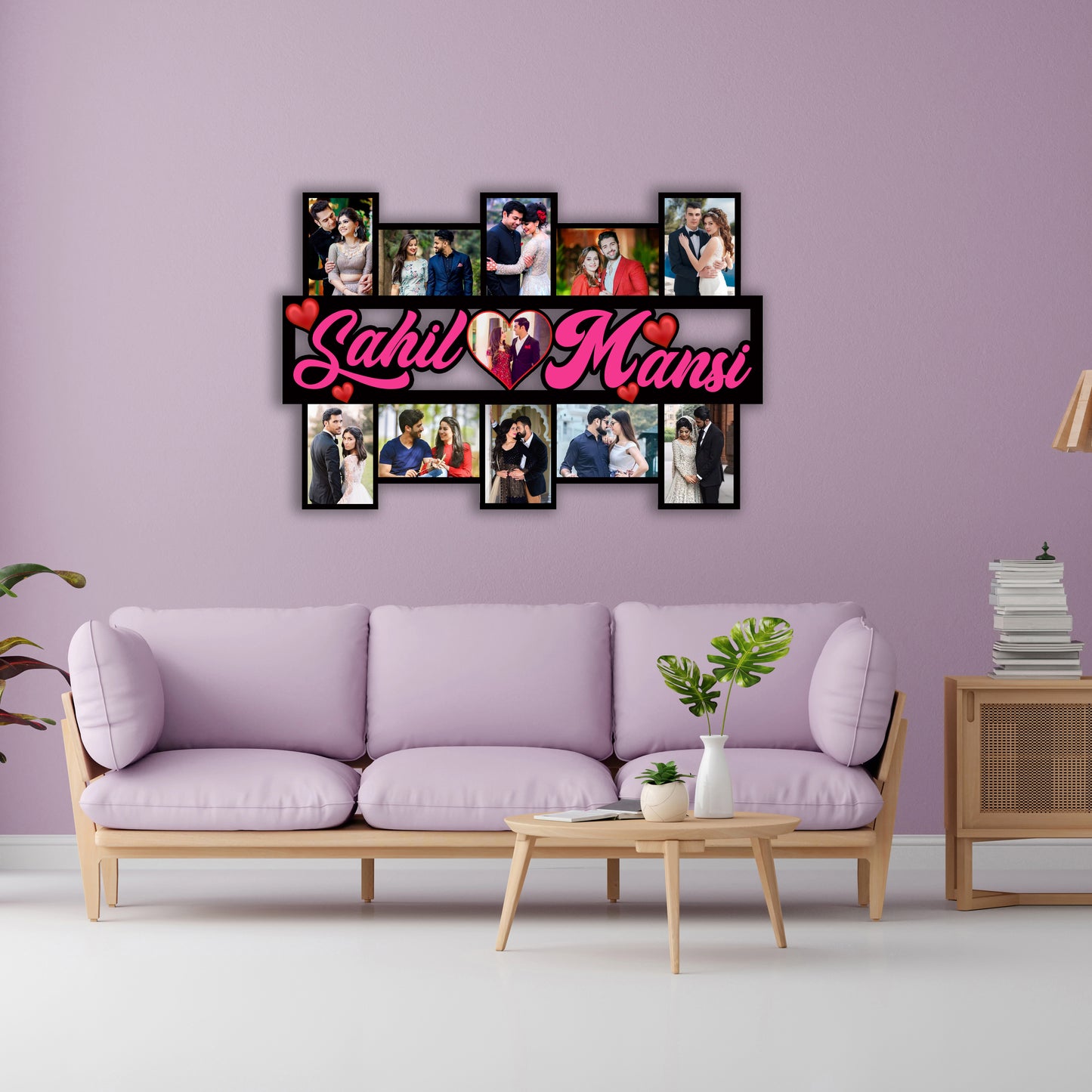 Customized Couple Photo Frames For Anniversary