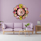 Personalized Photo Frame with Clock for Couples