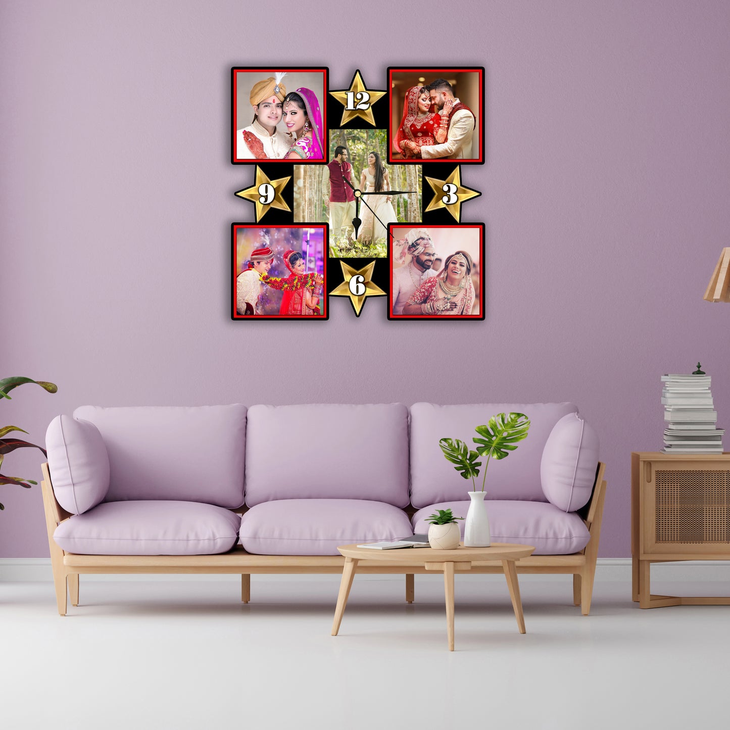 Customised Photo Clock for Birthday,Anniversary