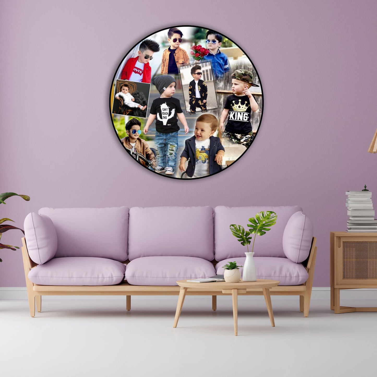 Personalized Photo Collage Cutout for Birthday