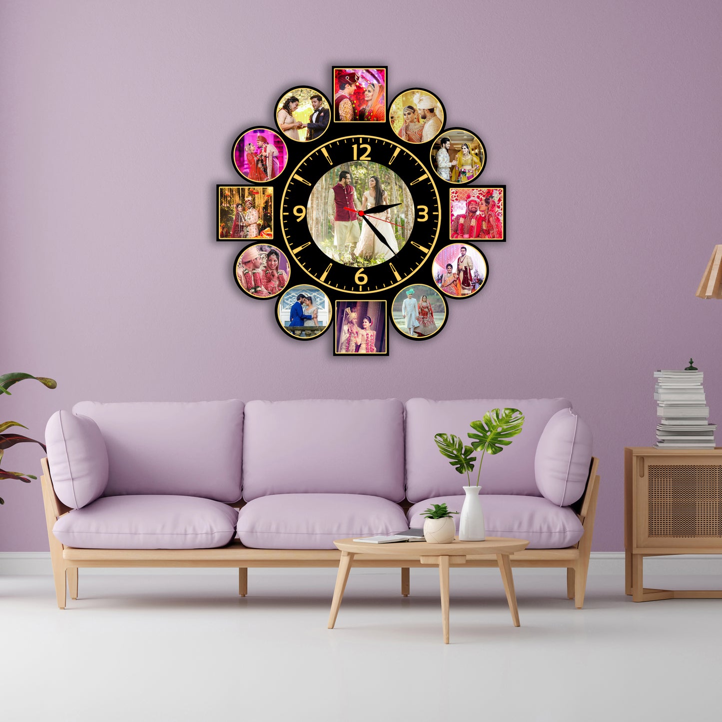 Personalised Photo Clock For Birthday Gifts