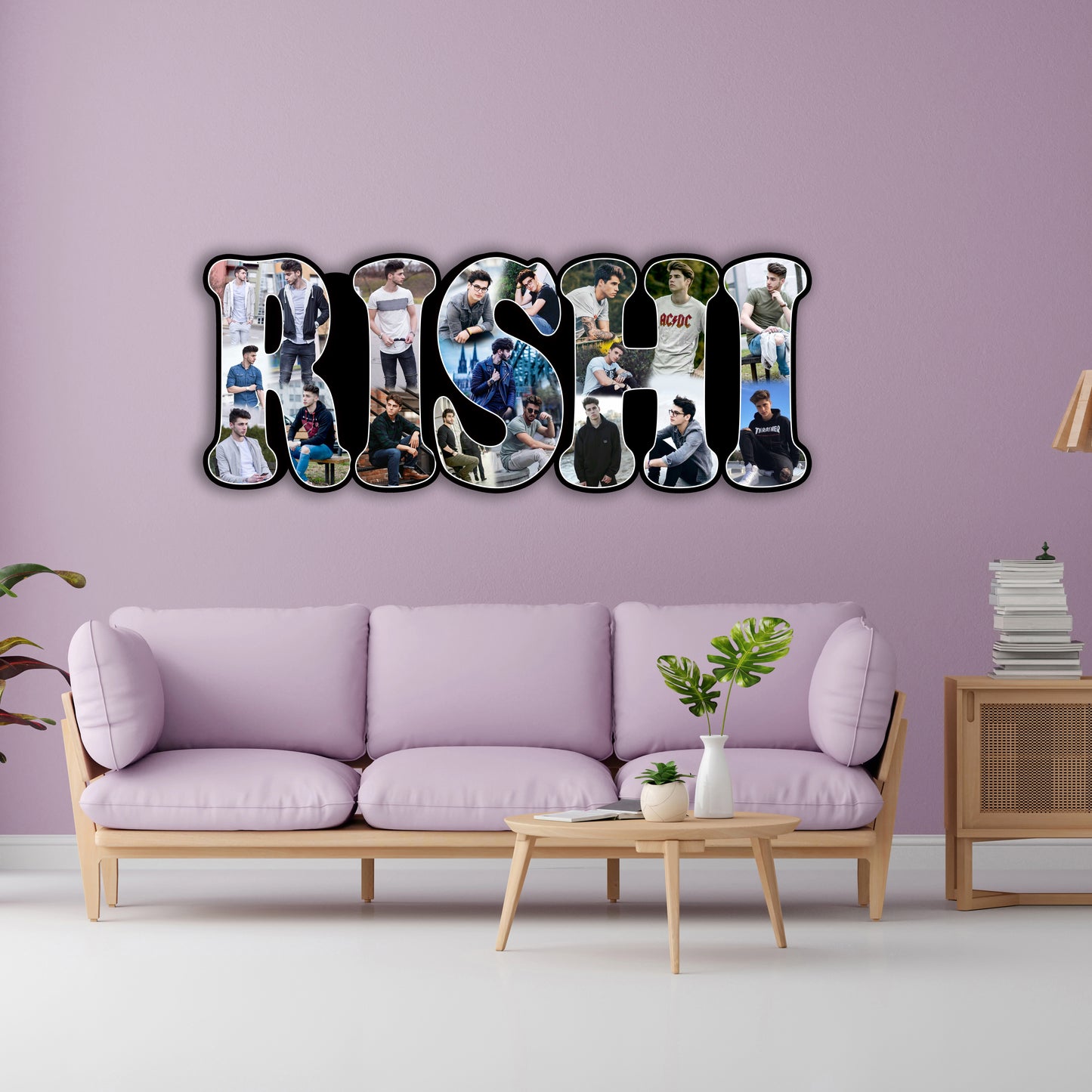 Customised Name Collage Photo Frame For Gifting