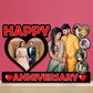 Personalised Anniversary Photo Frame