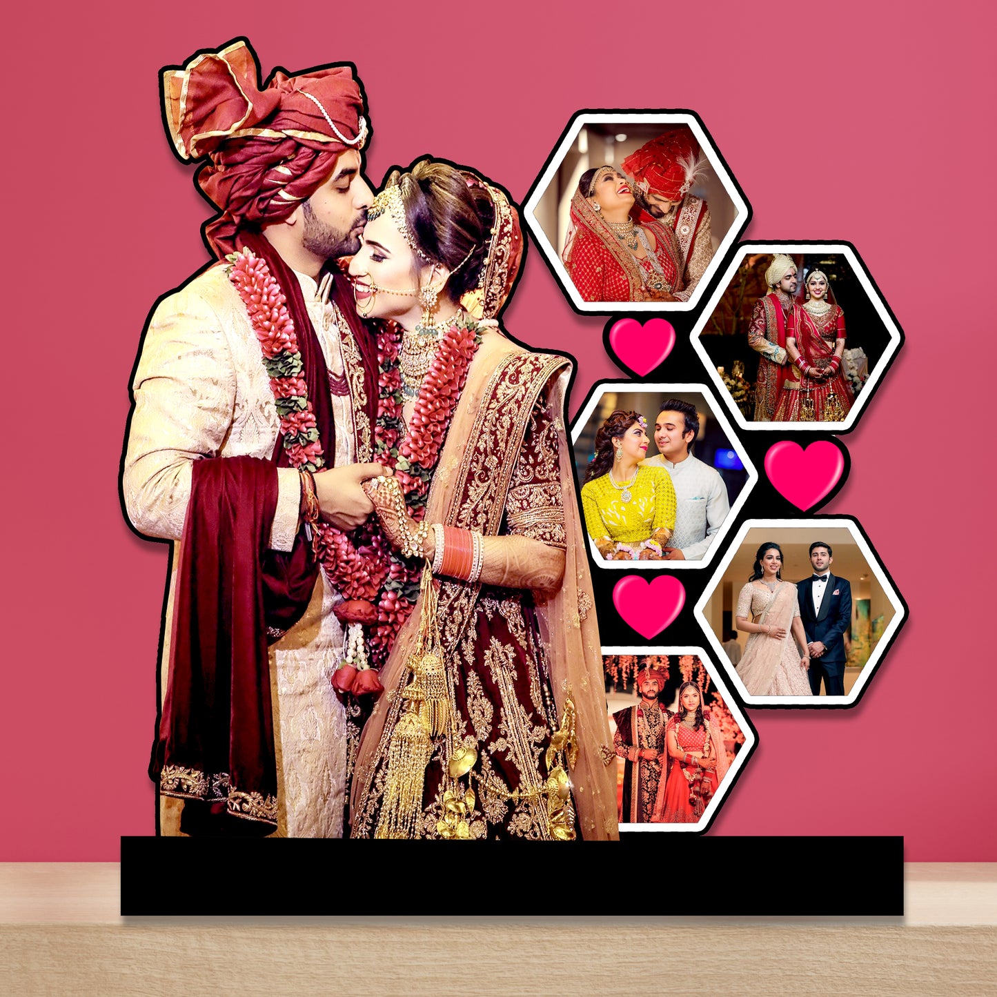 Customized Photo Frame for Wedding, Anniversary