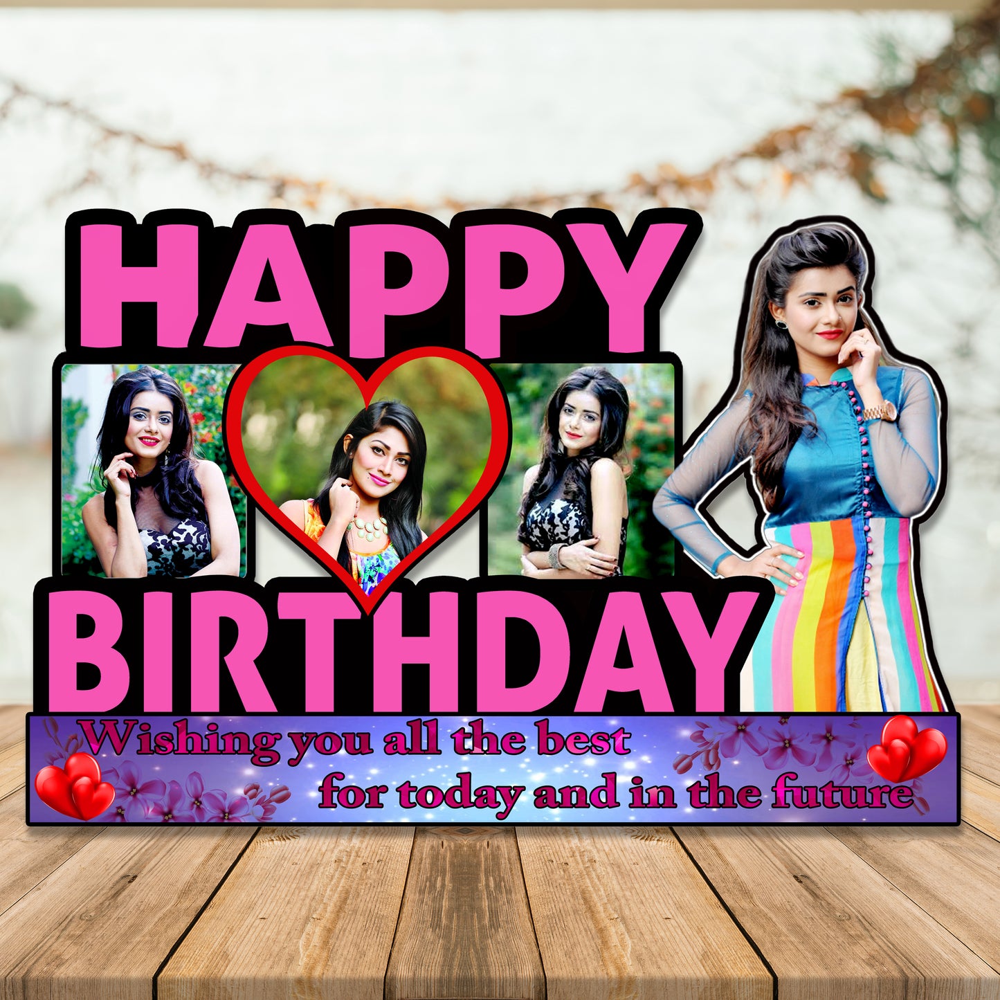 Customised Photo Frame For Birthday