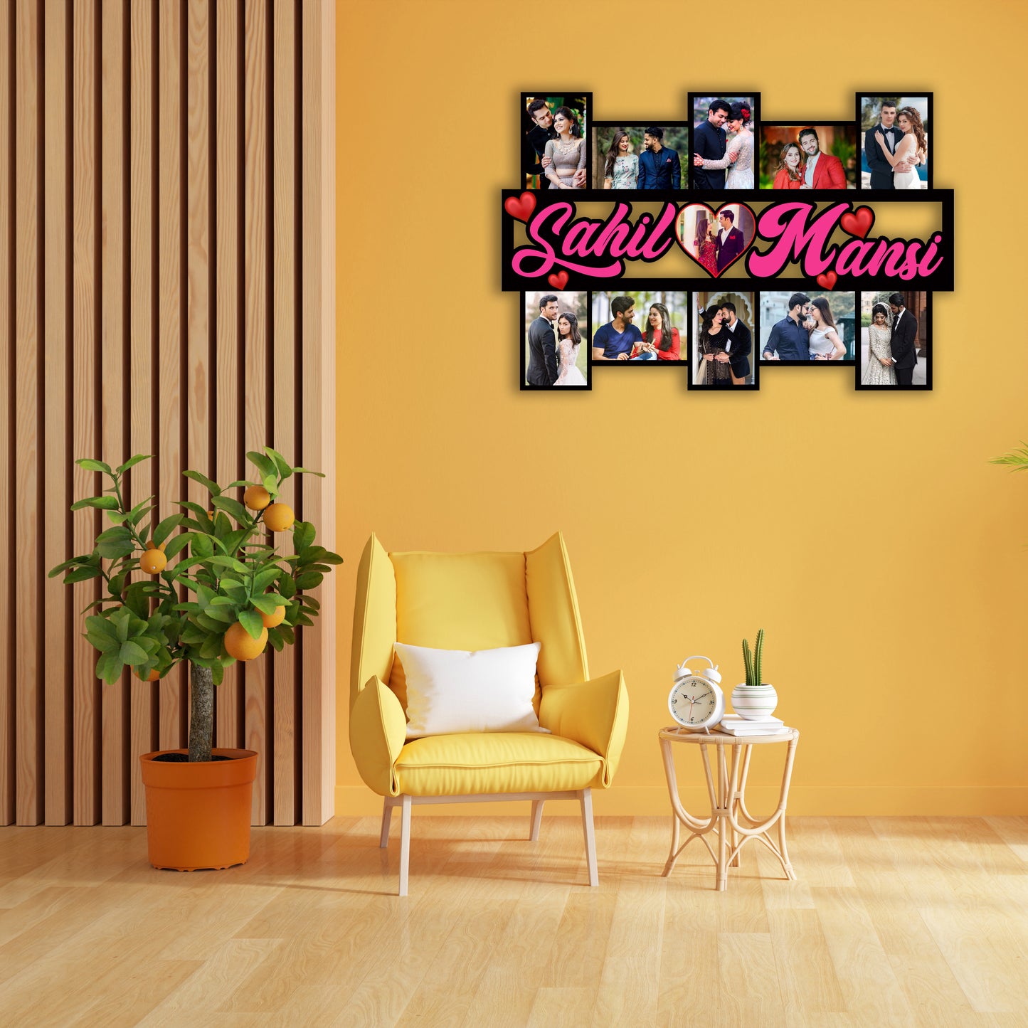 Customized Couple Photo Frames For Anniversary