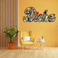 Customized Name Cutout Photo frame Gift For Birthday
