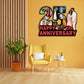 Personalised 25th Anniversary Photo Frames for Couple